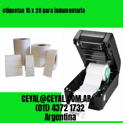 etiquetas 15 x 28 para indumentaria