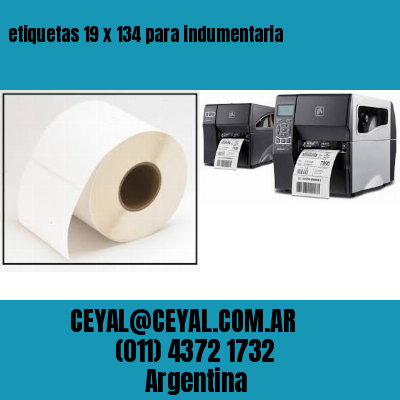 etiquetas 19 x 134 para indumentaria