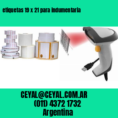 etiquetas 19 x 21 para indumentaria