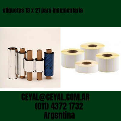 etiquetas 19 x 21 para indumentaria