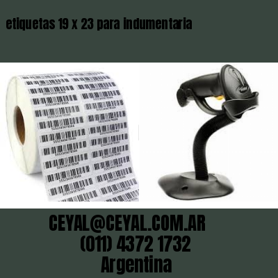 etiquetas 19 x 23 para indumentaria