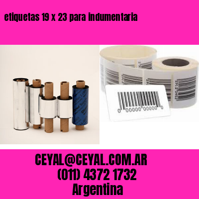 etiquetas 19 x 23 para indumentaria