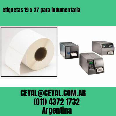 etiquetas 19 x 27 para indumentaria