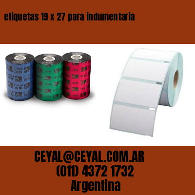 etiquetas 19 x 27 para indumentaria