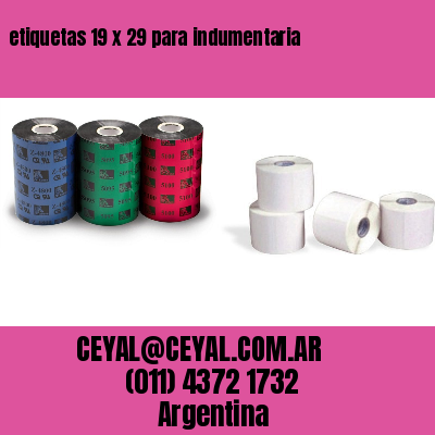 etiquetas 19 x 29 para indumentaria