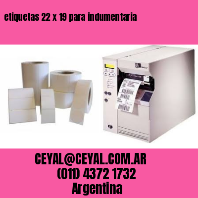 etiquetas 22 x 19 para indumentaria