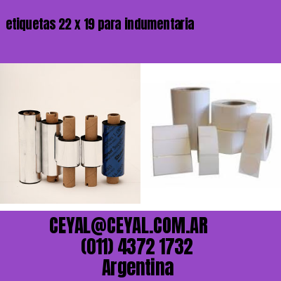 etiquetas 22 x 19 para indumentaria
