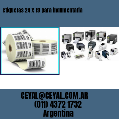 etiquetas 24 x 19 para indumentaria