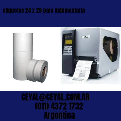 etiquetas 24 x 29 para indumentaria