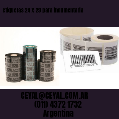 etiquetas 24 x 29 para indumentaria