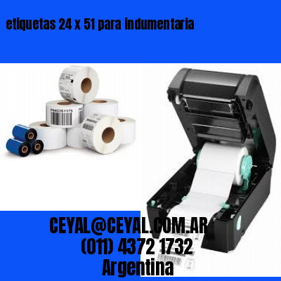 etiquetas 24 x 51 para indumentaria
