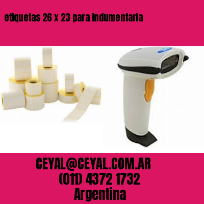 etiquetas 26 x 23 para indumentaria
