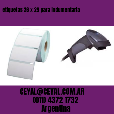 etiquetas 26 x 29 para indumentaria