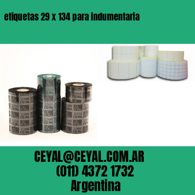 etiquetas 29 x 134 para indumentaria