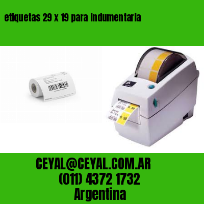 etiquetas 29 x 19 para indumentaria