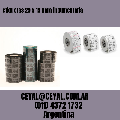 etiquetas 29 x 19 para indumentaria