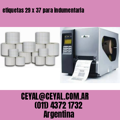 etiquetas 29 x 37 para indumentaria