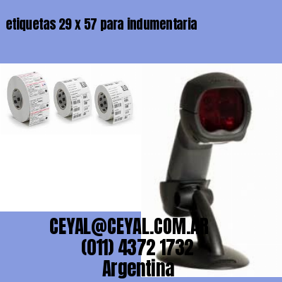 etiquetas 29 x 57 para indumentaria