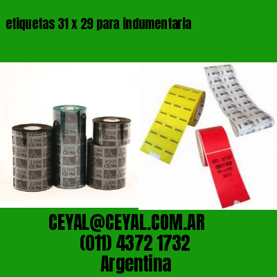 etiquetas 31 x 29 para indumentaria
