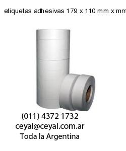 etiquetas adhesivas 179 x 110 mm x mm