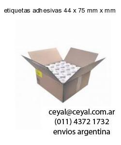 etiquetas adhesivas 44 x 75 mm x mm