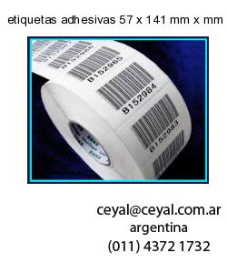 etiquetas adhesivas 57 x 141 mm x mm