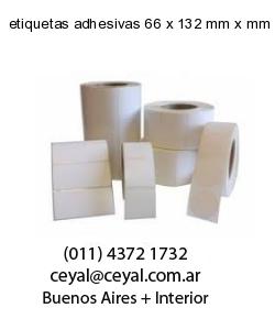 etiquetas adhesivas 66 x 132 mm x mm