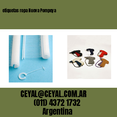 etiquetas ropa Nueva Pompeya