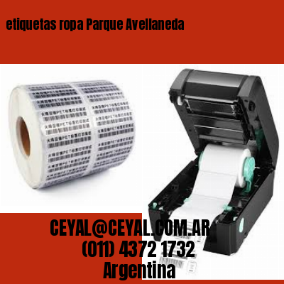 etiquetas ropa Parque Avellaneda