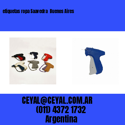 etiquetas ropa Saavedra  Buenos Aires