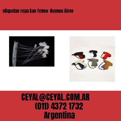 etiquetas ropa San Telmo Buenos Aires