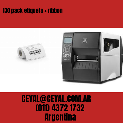 130 pack etiqueta   ribbon