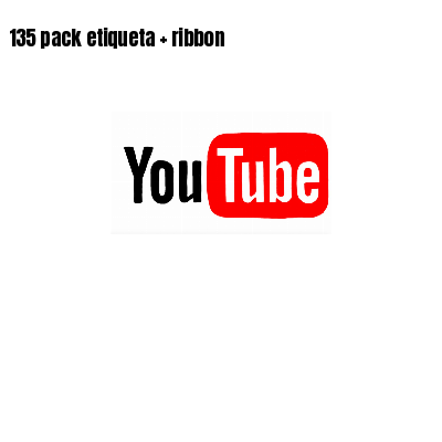 135 pack etiqueta   ribbon