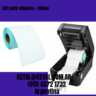 135 pack etiqueta   ribbon