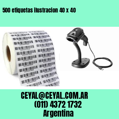 500 etiquetas ilustracion 40 x 40