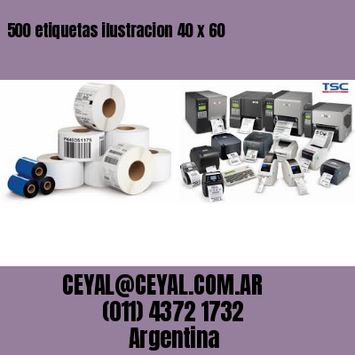 500 etiquetas ilustracion 40 x 60