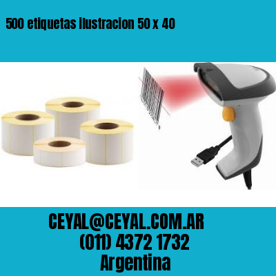 500 etiquetas ilustracion 50 x 40