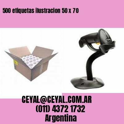500 etiquetas ilustracion 50 x 70