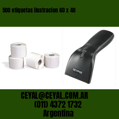 500 etiquetas ilustracion 60 x 40