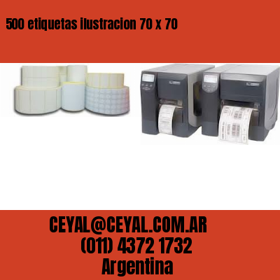 500 etiquetas ilustracion 70 x 70