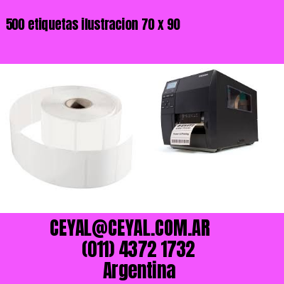 500 etiquetas ilustracion 70 x 90
