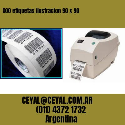 500 etiquetas ilustracion 90 x 90