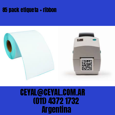 85 pack etiqueta   ribbon