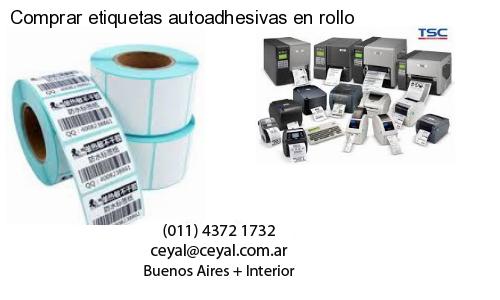 Comprar etiquetas autoadhesivas en rollo