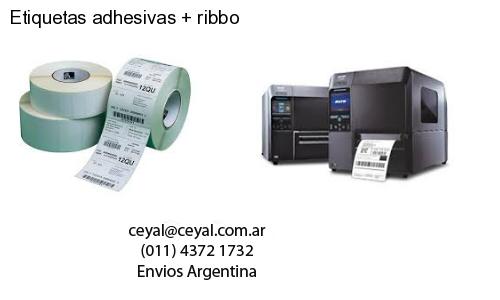Etiquetas adhesivas   ribbo