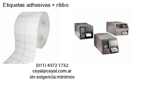 Etiquetas adhesivas   ribbo