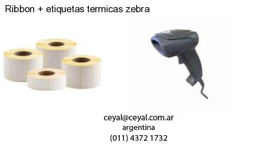 Ribbon etiquetas termicas zebra