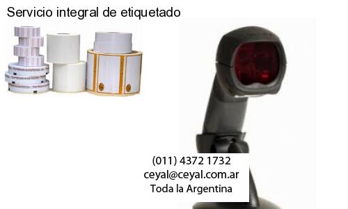 Servicio integral de etiquetado