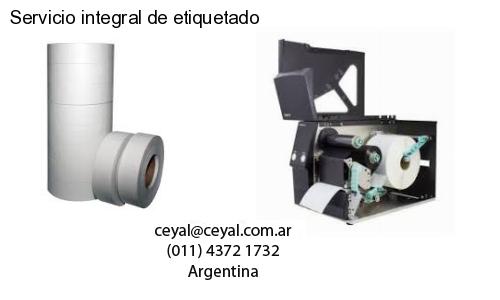 Servicio integral de etiquetado
