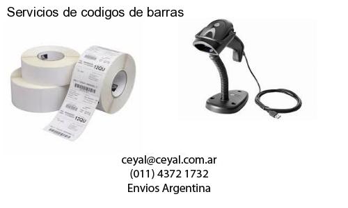 Servicios de codigos de barras